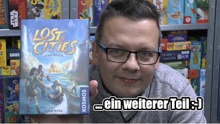 YouTube Review vom Spiel "Lost Cities: Unter Rivalen" von SpieleBlog