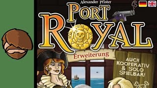 YouTube Review vom Spiel "Port Royal Kartenspiel" von Hunter & Cron - Brettspiele