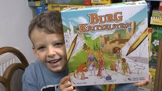 YouTube Review vom Spiel "Burg Kritzelstein" von SpieleBlog
