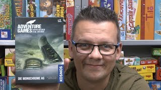 YouTube Review vom Spiel "Adventure Games: Die Monochrome AG" von SpieleBlog