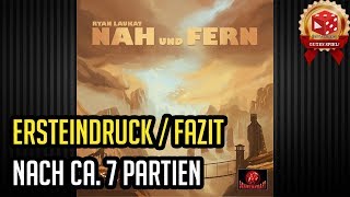 YouTube Review vom Spiel "Nah und Fern" von Brettspielblog.net - Brettspiele im Test