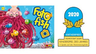 YouTube Review vom Spiel "Foto Fish" von Spiel des Jahres