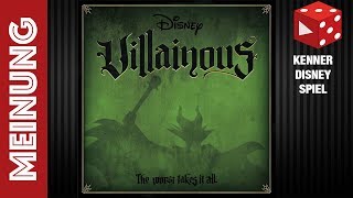 YouTube Review vom Spiel "Disney Villainous" von Brettspielblog.net - Brettspiele im Test