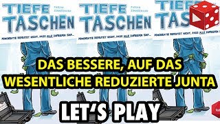 YouTube Review vom Spiel "Tiefe Taschen" von Brettspielblog.net - Brettspiele im Test