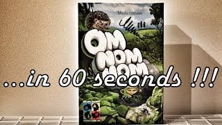 YouTube Review vom Spiel "Om Nom Nom" von Hunter & Cron - Brettspiele