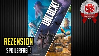 YouTube Review vom Spiel "Unlock! Mystery Adventures" von Brettspielblog.net - Brettspiele im Test