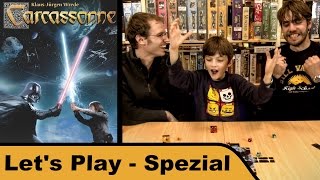 YouTube Review vom Spiel "Carcassonne: Star Wars" von Hunter & Cron - Brettspiele